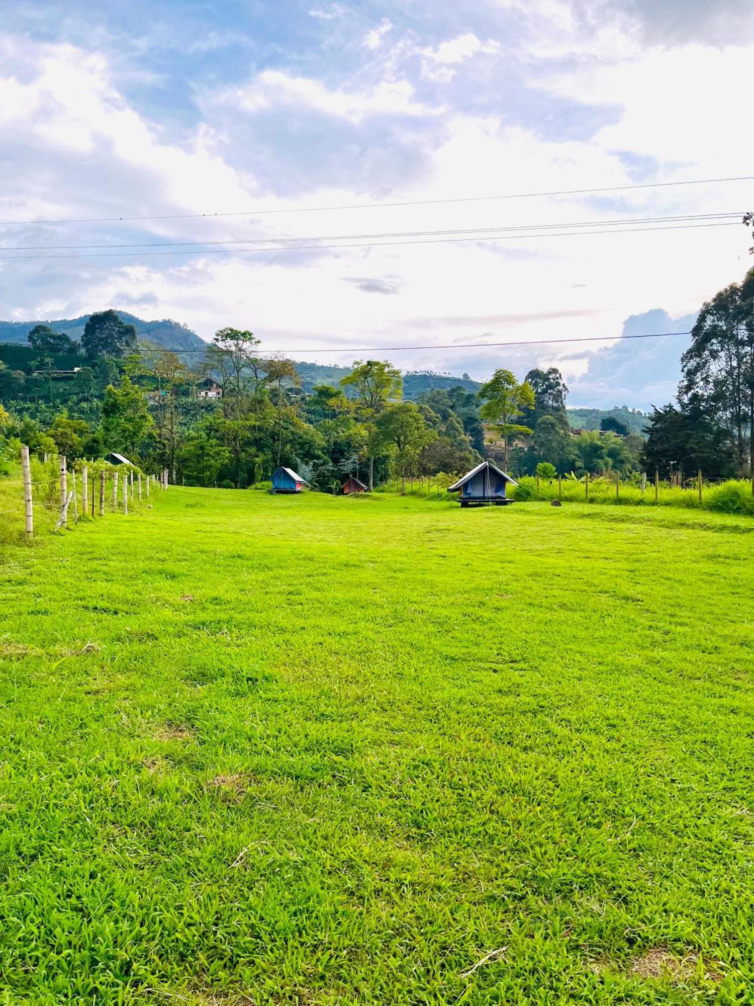 Ecoxplora-Zona De Camping Jardín Esterno foto