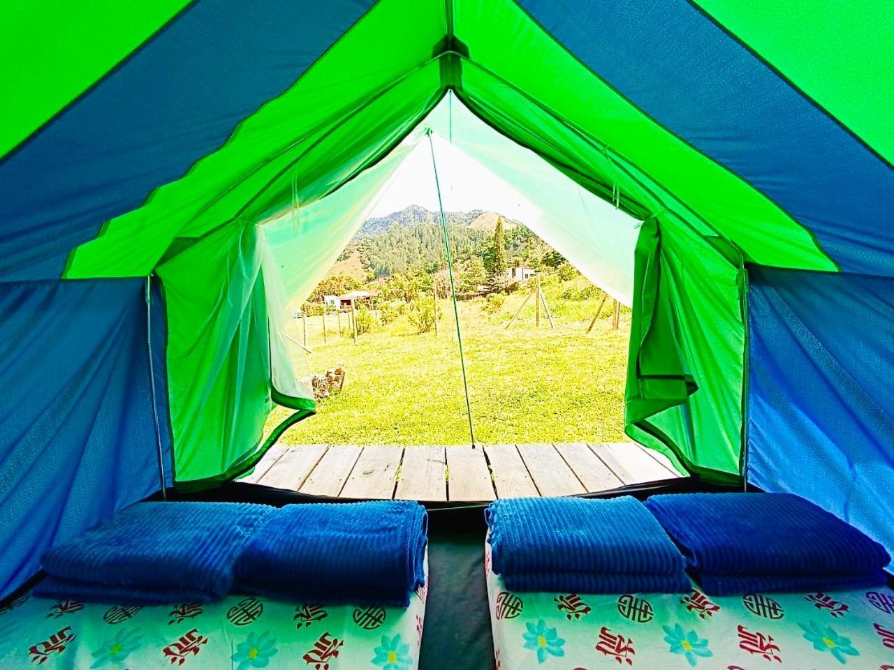 Ecoxplora-Zona De Camping Jardín Esterno foto