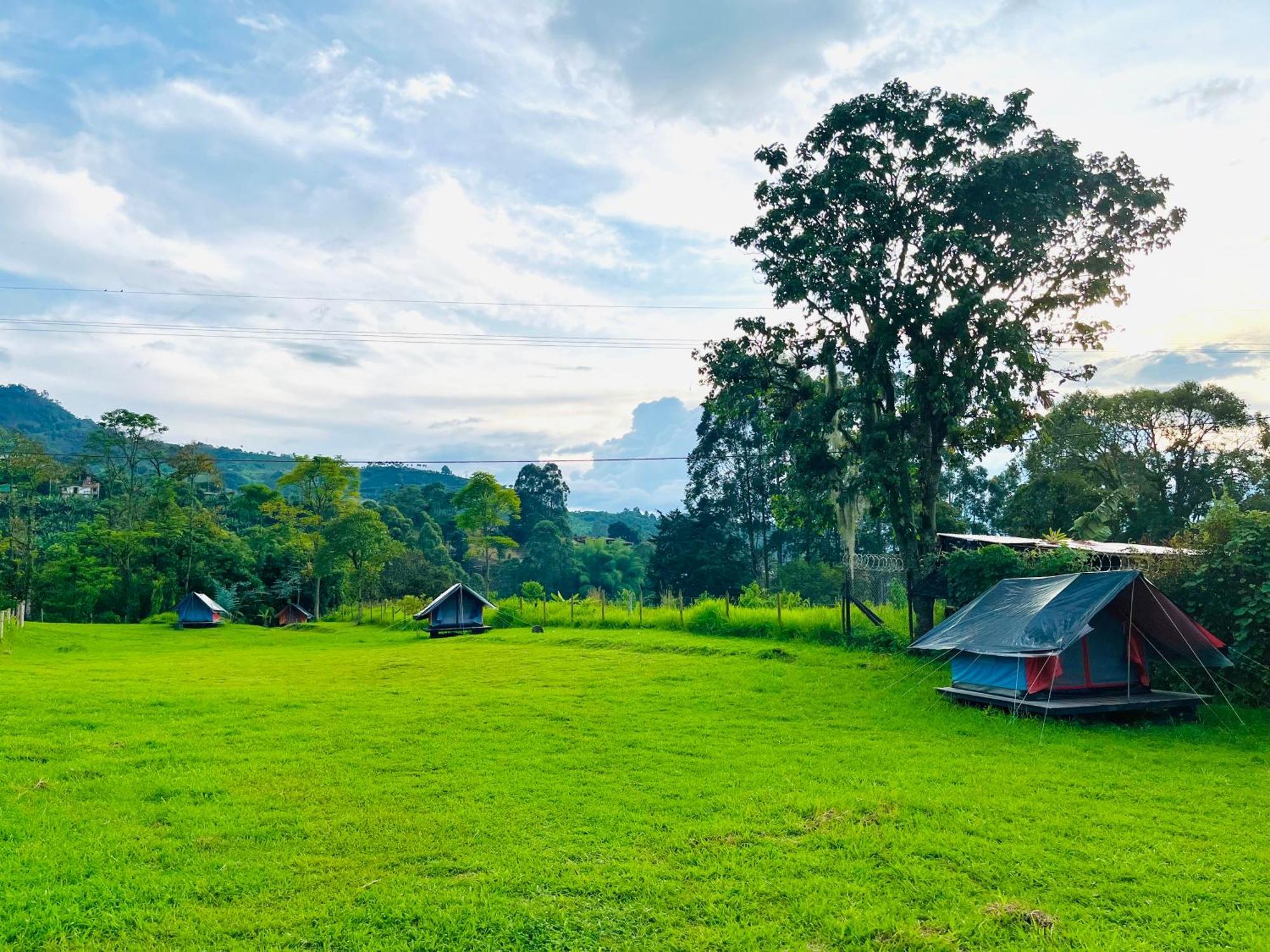 Ecoxplora-Zona De Camping Jardín Esterno foto