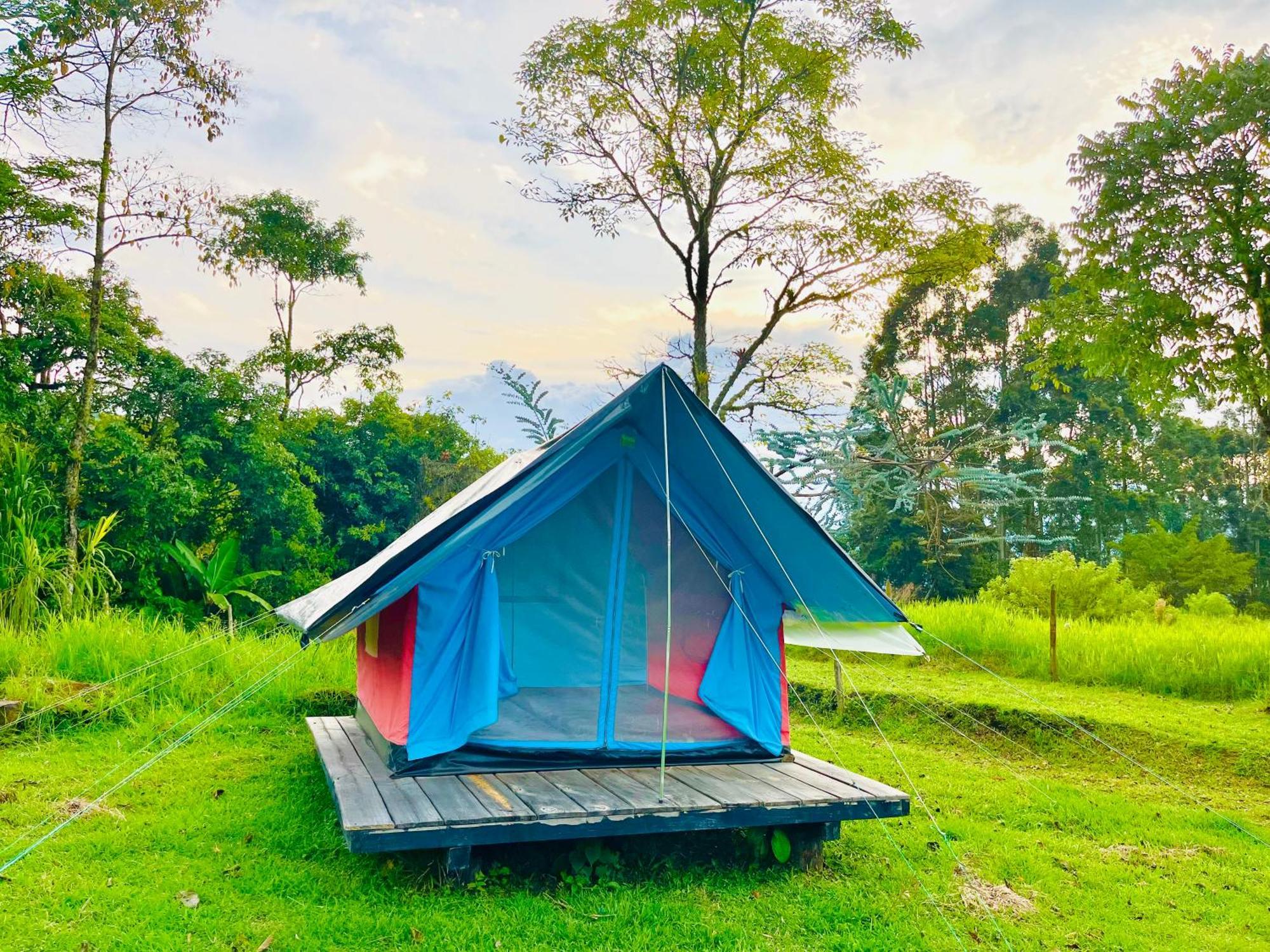 Ecoxplora-Zona De Camping Jardín Esterno foto